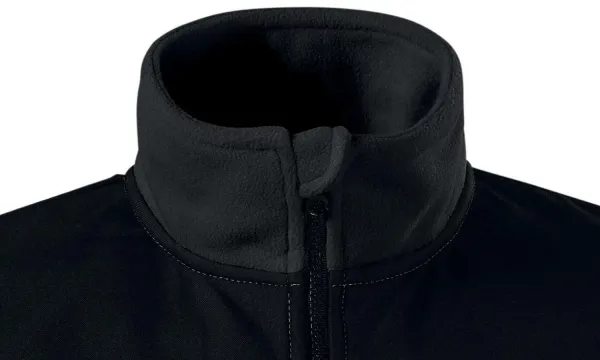 Lämmin unisex-fleecetakki - Vetoketjukiinnitys leukaan asti