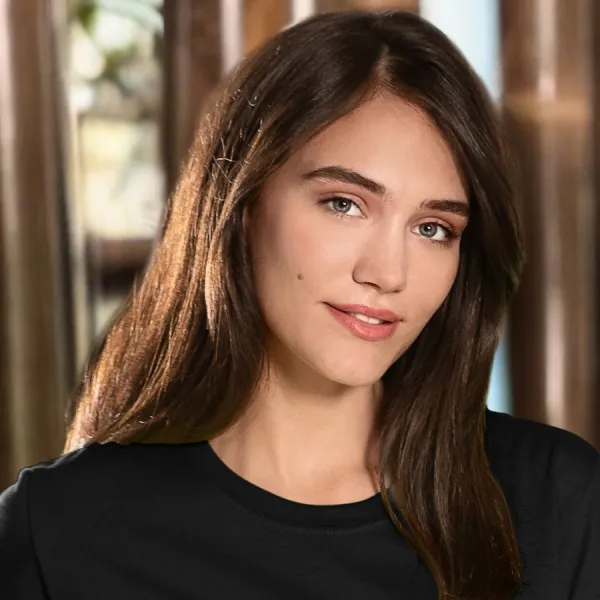 Naisten klassinen t-paita - Klassinen pyöreä pääntie