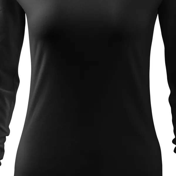 Naisten tiukka T-paita, V-pääntie - Varovasti kapeneva leikkaus