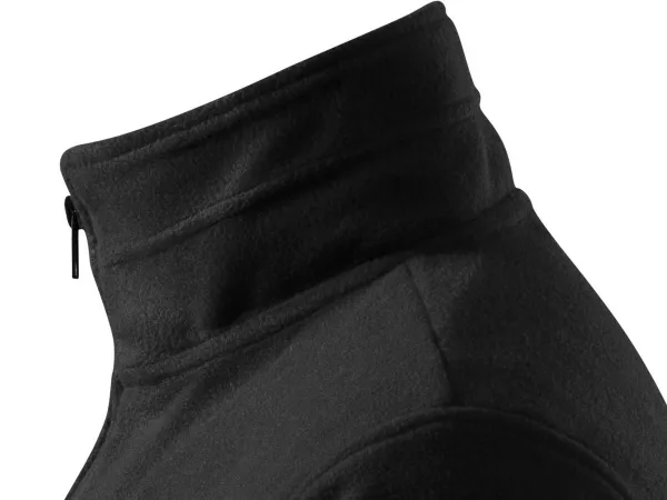 Miesten fleecetakki - Korotettu kaulus suojaa niskaa kylmältä