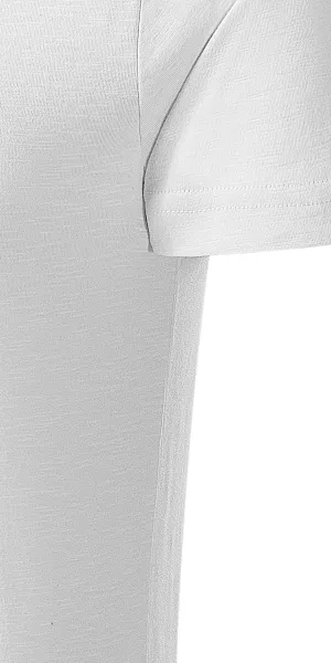 Miesten T-paita, kuvioitu luomupuuvilla - Leikkaa sivusaumoilla