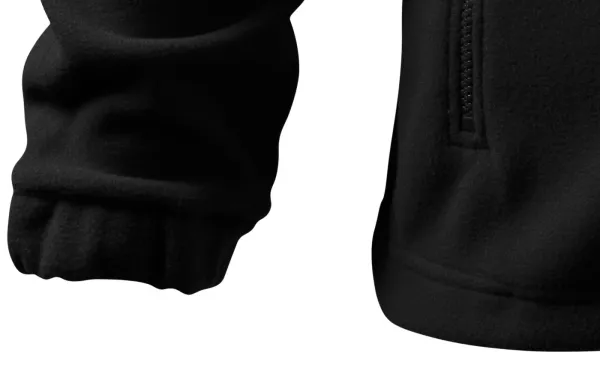 Miesten fleecetakki - Pitkät hihat, joissa joustavat hihansuut