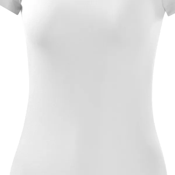 Naisten slim fit t-paita - Ohut, kapeneva istuvuus
