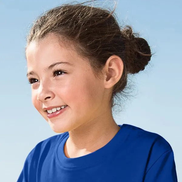 Lasten kevyt T-paita - Klassinen pyöreä pääntie