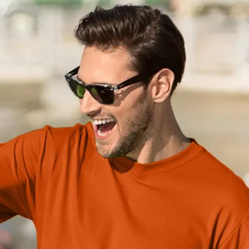 Miesten klassinen t-paita - Klassinen pyöreä pääntie