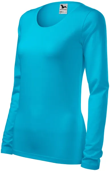 Naisten pitkähihainen t-paita - Mukava puuvillainen naisten T-paita