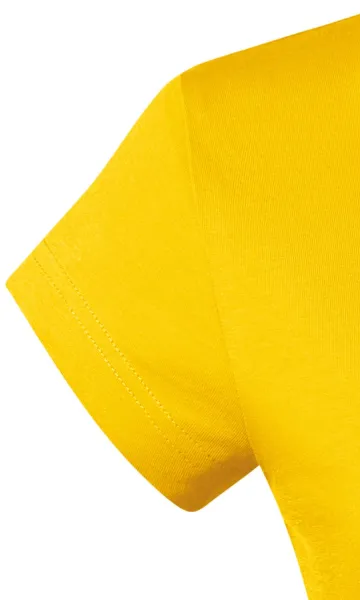 Naisten slim fit t-paita, jossa V-pääntie - Erittäin lyhyet hihat