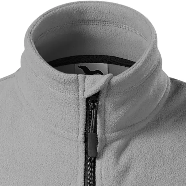 Fleece-kontrastiliivi - Vetoketjukiinnitys leukaan asti