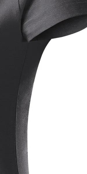 Naisten yksinkertainen T-paita - Leikkaa sivusaumoilla