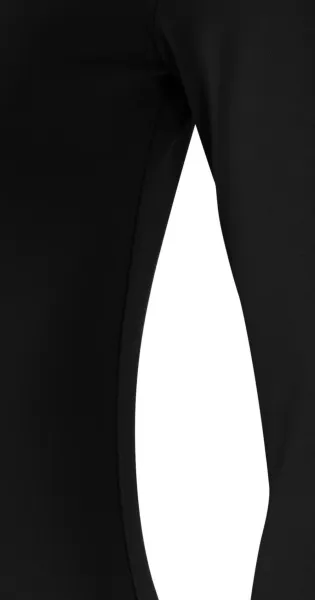 Naisten T-paita, jossa pitkät hihat ja syvempi pääntie - Leikkaa sivusaumoilla