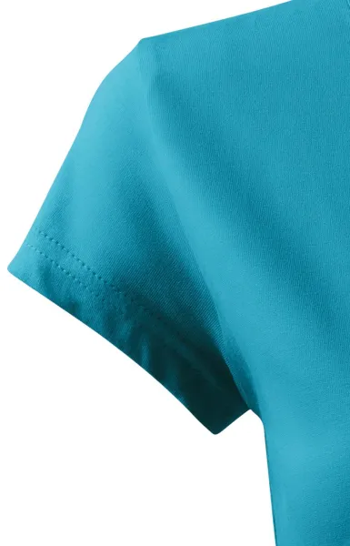 Naisten trendikäs T-paita - Erittäin lyhyet hihat