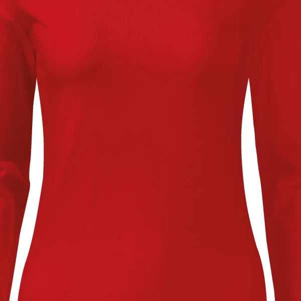 Naisten pitkähihainen t-paita - Varovasti kapeneva leikkaus