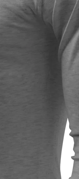 Miesten pitkähihainen T-paita - Leikkaa sivusaumoilla