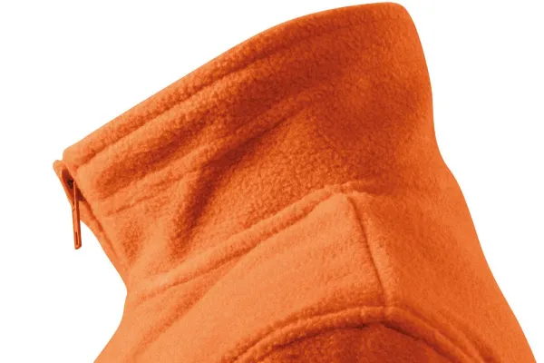 Naisten fleecetakki - Korotettu kaulus suojaa niskaa kylmältä