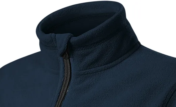 Lasten fleece-kontrastitakki - Korotettu kaulus suojaa niskaa kylmältä