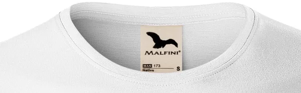 Miesten T-paita, kuvioitu luomupuuvilla - Klassinen pyöreä pääntie