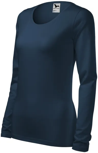 Naisten pitkähihainen t-paita - Mukava puuvillainen naisten T-paita