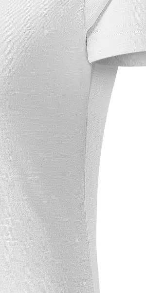 Naisten t-paita, kuvioitu luomupuuvilla - Leikkaa sivusaumoilla