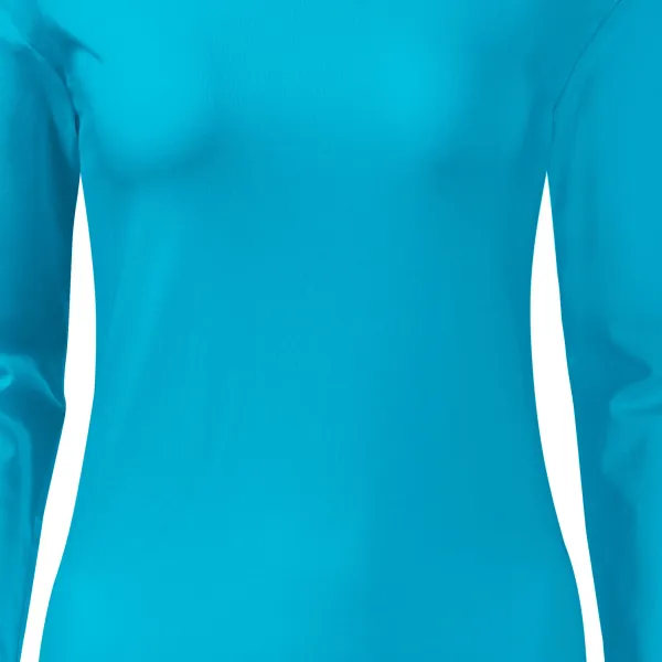 Naisten pitkähihainen t-paita - Varovasti kapeneva leikkaus