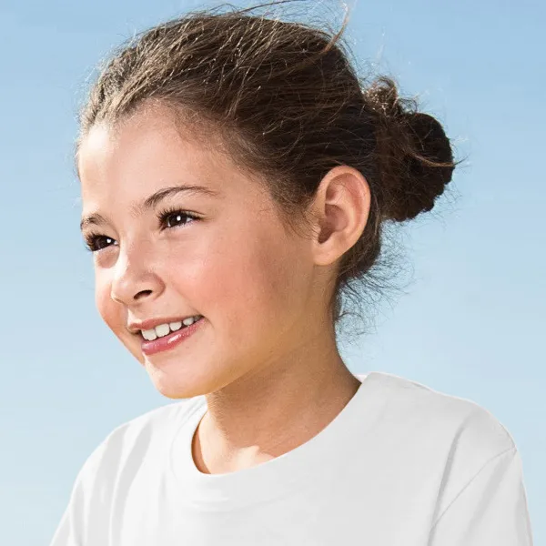 Lasten kevyt T-paita - Klassinen pyöreä pääntie