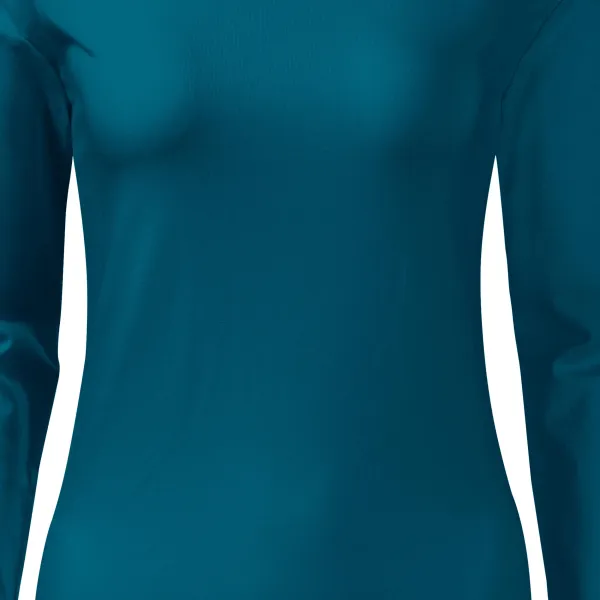 Naisten pitkähihainen t-paita - Varovasti kapeneva leikkaus