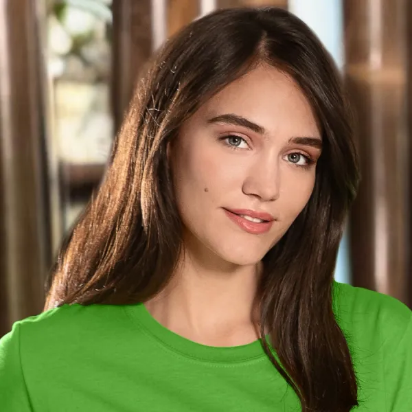 Naisten klassinen t-paita - Klassinen pyöreä pääntie