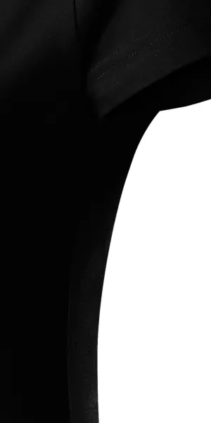 Naisten yksinkertainen T-paita - Leikkaa sivusaumoilla