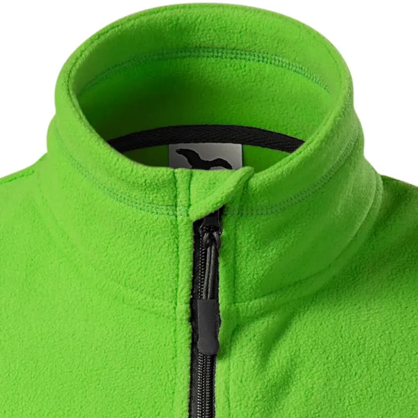 Fleece-kontrastiliivi - Vetoketjukiinnitys leukaan asti