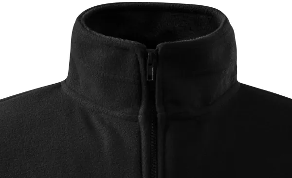 Miesten fleecetakki - Vetoketjukiinnitys leukaan asti