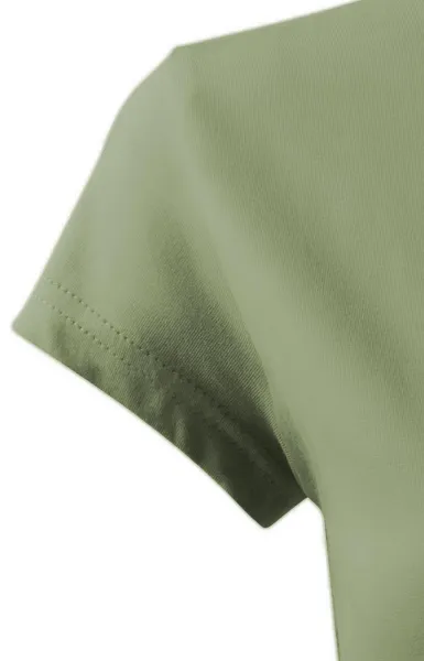 Naisten trendikäs T-paita - Erittäin lyhyet hihat